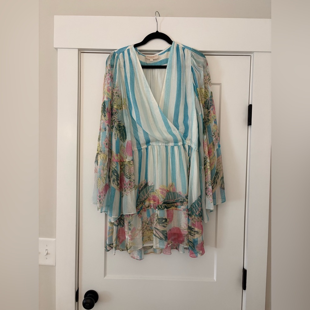 Rococo Sand Mini Long Sleeve Dress